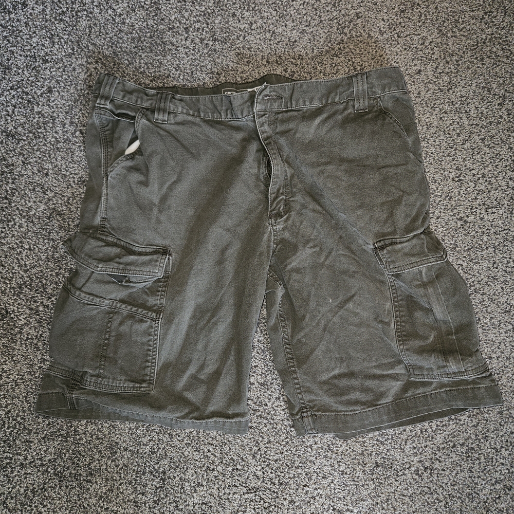 Carhartt Men's Dark Gray Cargo Shorts